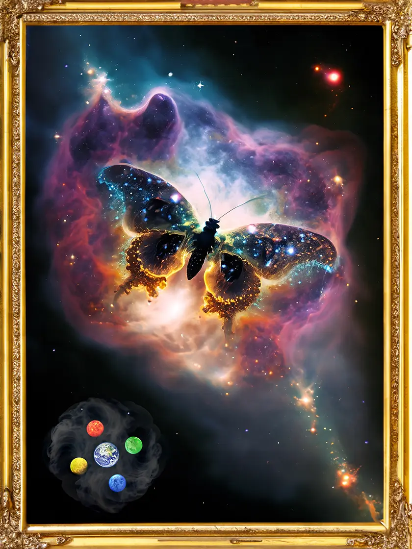 Viewing Room Artworks Ethan Fox: The Butterfly Nebula
